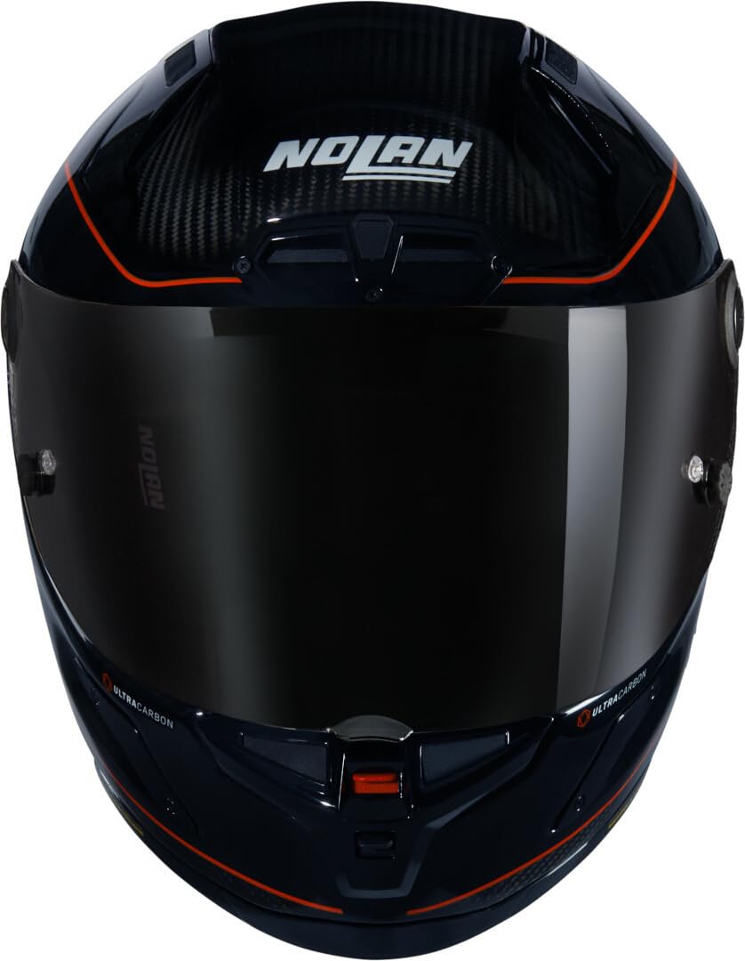 NOLAN Casco X-804 RS ASSO DI PICCHE 342 S, Carbono/Negro/Rojo, Carbono/Negro/Rojo