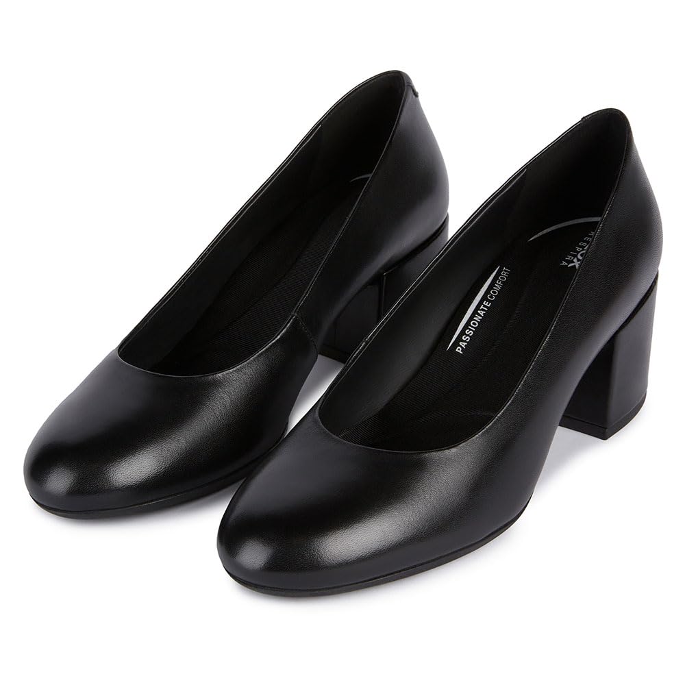 Geox D Eleana A, Zapatos para Mujer, Negro (Black), 37.5 EU