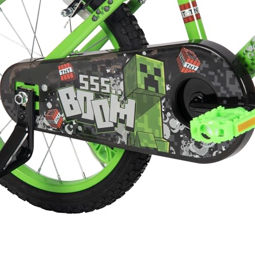 Huffy Minecraft Bicicleta para niños, Verde, Medium