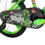 Huffy Minecraft Bicicleta para niños, Verde, Medium