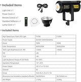 Godox FV200 HSS LED light 18000 LUX