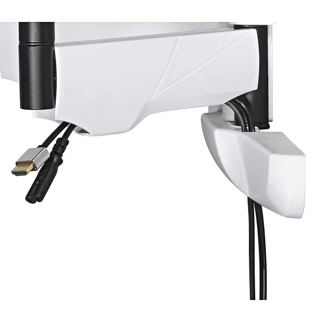 Hama Soporte de Pared para TV (3 articulaciones, 90 Pulgadas, VESA 800 x 600, LCD/LED, para TV, Montaje en Pared, Giratorio 120 Grados, Inclinado, Acero, Capacidad de Carga máxima de 75 kg, bisagras