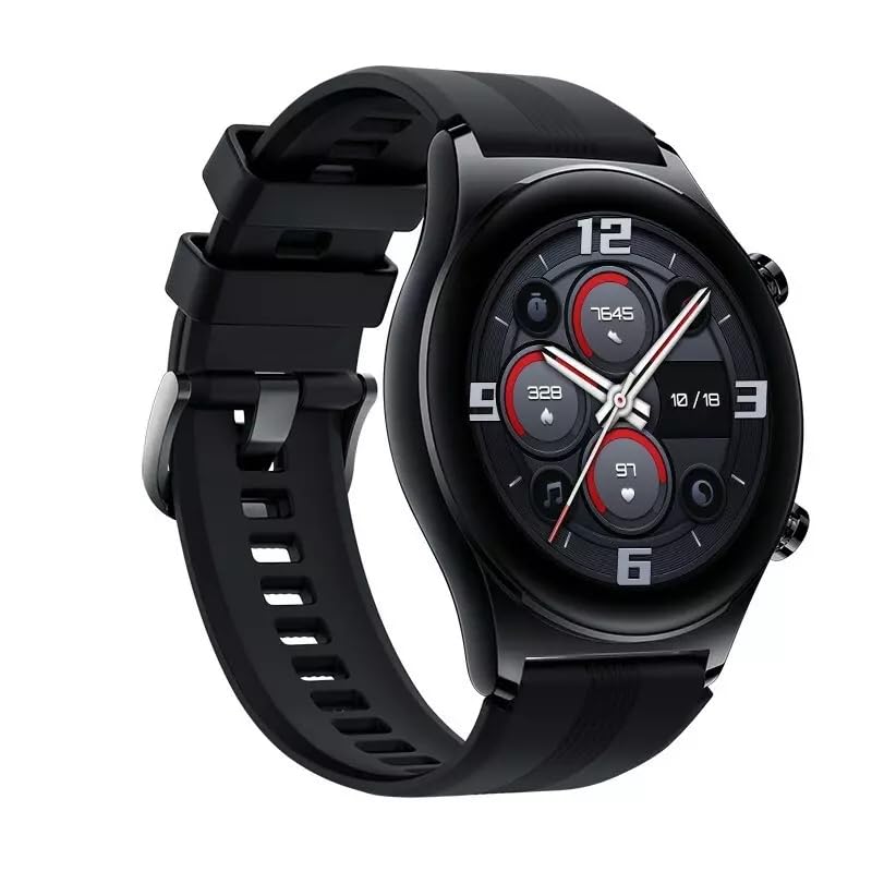 Honor Watch GS 3, Reloj Inteligente con Pantalla Táctil Amoled de 1,4 Pulgadas, Reloj de Fitness con Monitor de Frecuencia Cardíaca, Monitoreo del Sueño y del Oxígeno en Sangre para