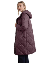 Street One A201972 Chaqueta Acolchada con Forro, Berry Brown, 36 Mujeres