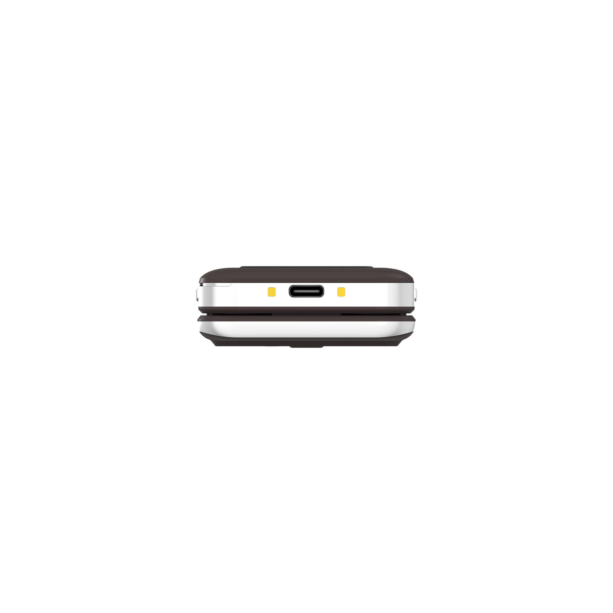 myPhone Harmony LTE Teléfono móvil de Tapa para Mayores sin Contrato, Botón SOS, Teclas Grandes, Pantalla 2,8"+ 1,44", Cámara 2 MP, Base de Carga, 4G, Batería 1300 mAh, Bluetooth – Praline Collection