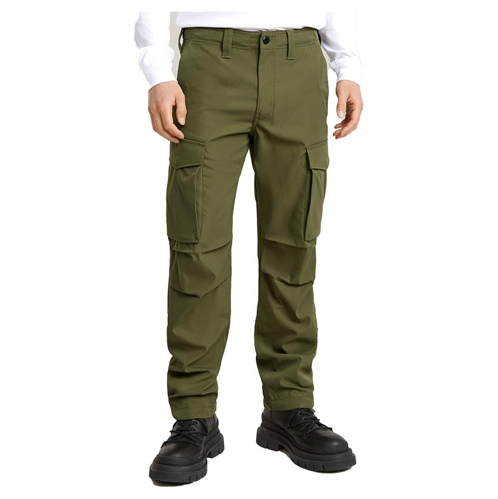 G-STAR Core Regular Cargo Pants, Verde (Shadow Olive D24309-d517-b230), 30W / 30L Hombre