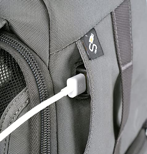 VANGUARD Veo Adaptor S46 GY - Mochila fotográfica apertura lateral diestros-zurdos