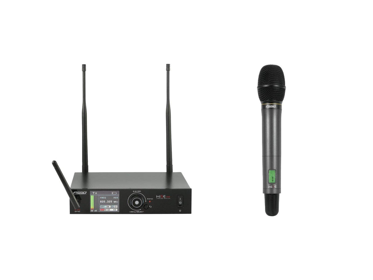 PSSO Wise One + DYN. Micrófono inalámbrico 518-548 MHz