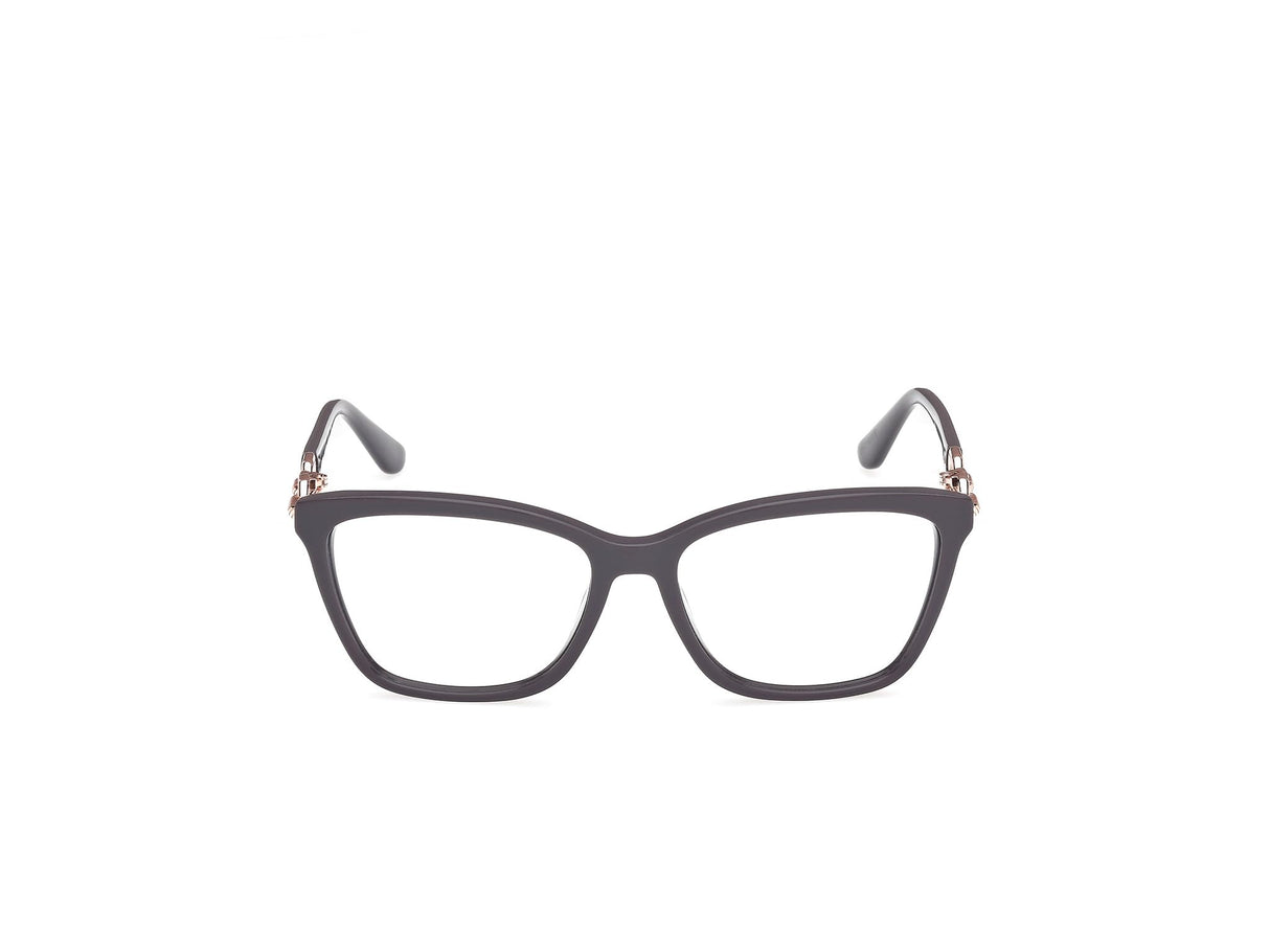 Guess Gu50181 Marcos para Gafas recetadas, 020 Shiny Grey, 54/15/135 para Mujer