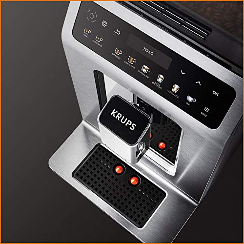 Krups Evidence Plus - Cafetera automática Cafetera automática Titanio-metalizado