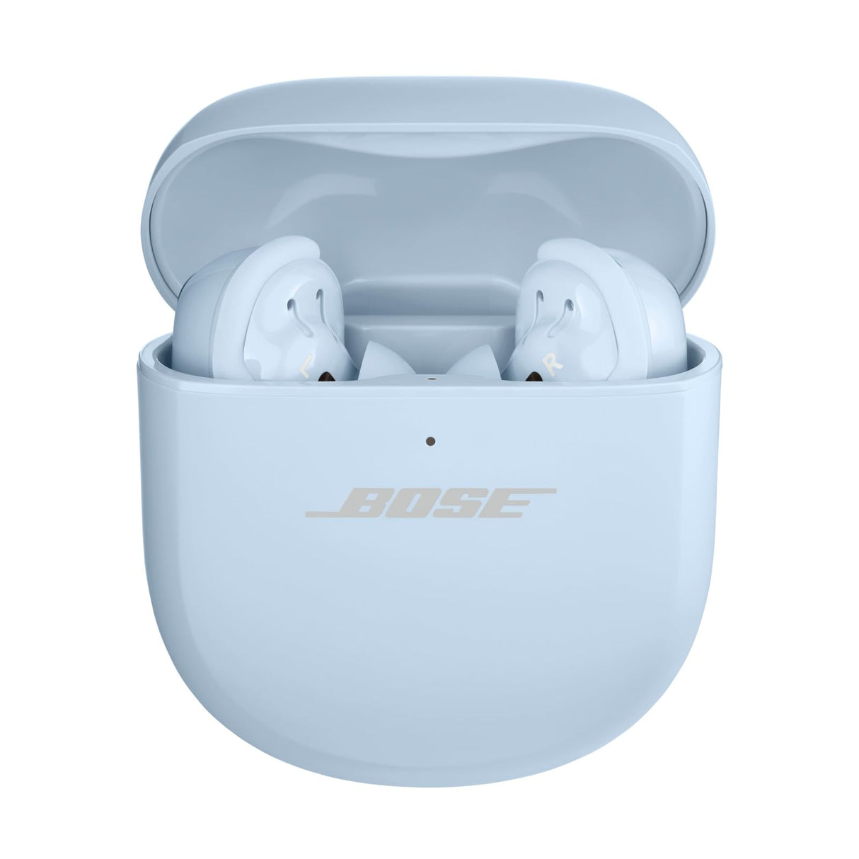 Bose QuietComfort Ultra Earbuds, Auriculares inalámbricos con cancelación de ruido, Bluetooth, Sonido espacial, Auriculares de alta gama para hacer deporte, Moonstone Azul - Edición Limitada