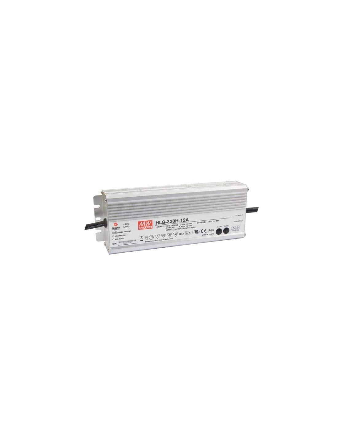 velleman HLG-320H-12A 169733 - Fuente de alimentación de conmutación (320 W, 12 V)