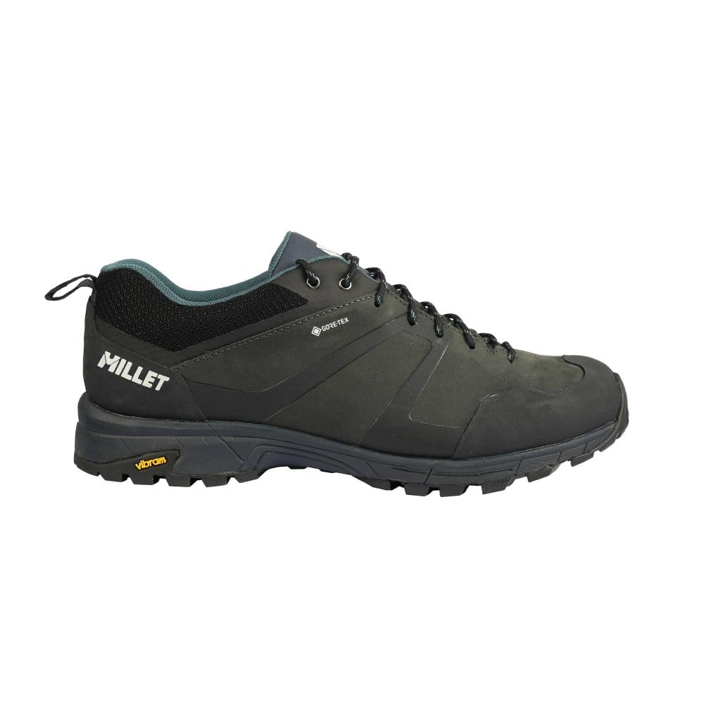 MILLET Hike Up Leather Gore-Tex - Zapatillas para Caminar para Hombre, Gris Nuevo Logo, 46 2/3 EU