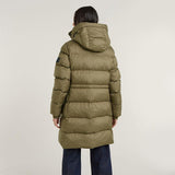 G-Star Para Mujer Whistler Parka Puffer, Verde (antic green D25188-B958-735), S