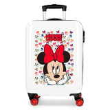 Disney Minnie Diva Maleta de cabina Multicolor 38x55x20 cms Rígida ABS Cierre de combinación lateral 34L 2 kgs 4 Ruedas dobles Equipaje de Mano