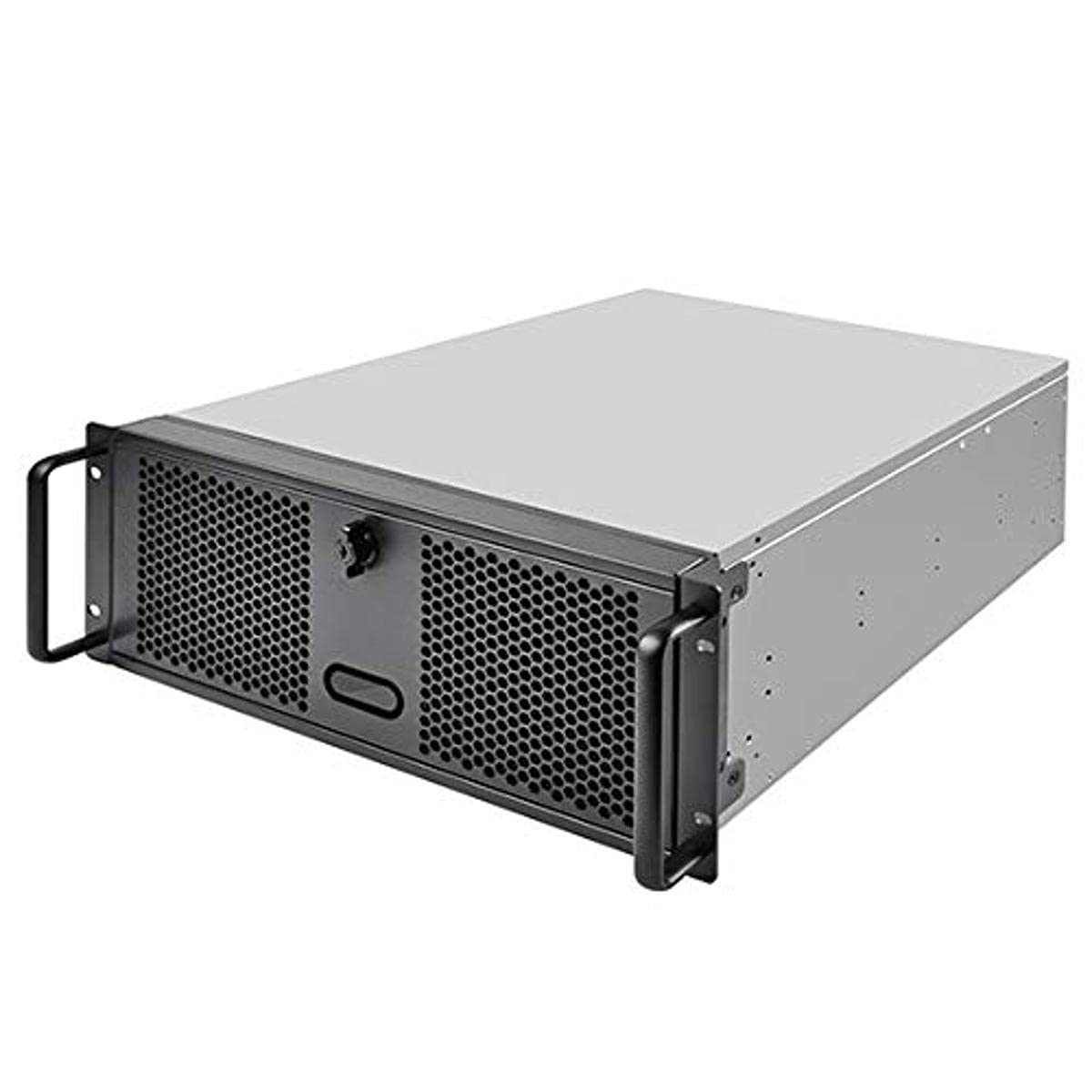 Silverstone SST-RM400 - Chasis para Servidor de Montaje en Rack de 4U, admite hasta SSI-CEB mainboard y ATX (PS2) / Mini PSU redundante