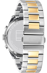 Tommy Hilfiger Reloj Analógico de Cuarzo Multifunción para Hombre con Correa de Acero Inoxidable Bicolor - 1791944