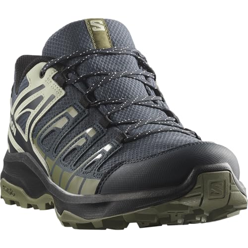 Salomon hombre Extregra GORE-TEX, zapatillas de senderismo versátiles y cómodas, perfectas para excursiones en aventuras al aire libre, noche azul, 44