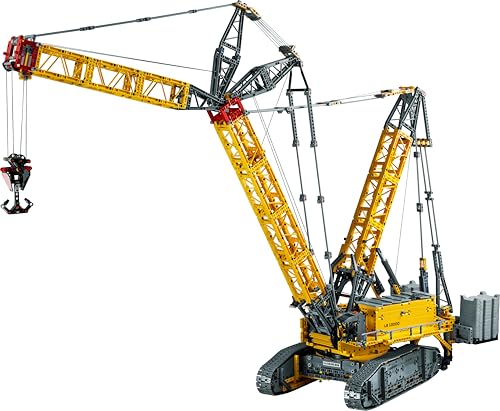 LEGO 42146 Technic Set Grúa sobre Oruga Liebherr LR 13000, Construye el Vehículo teledirigido definitivo con Control+ App, Sistema de Cabestrante y Brazo Extensible, Gran Set de Maqueta para Adultos