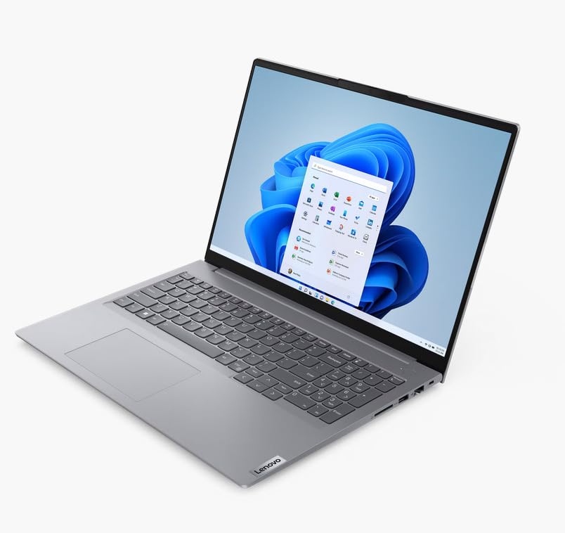 Lenovo ThinkBook 16 G7 IML - Ordenador Portátil 16" WUXGA, (Intel Corei5-125U, 16GB RAM, 512SSD, Integrated Intel Graphics, W11Pro), Arctic Grey -Teclado QWERTY Español