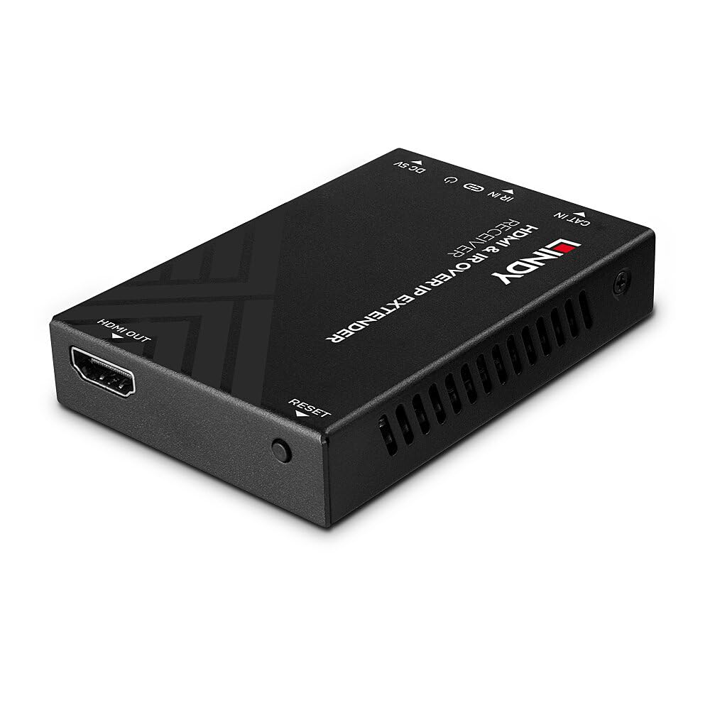 LINDY Extensor HDMI e IR sobre IP - Receptor