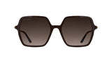 Lacoste Women's Sunglasses L6079S - Burgundy with Gradient Brown Lens