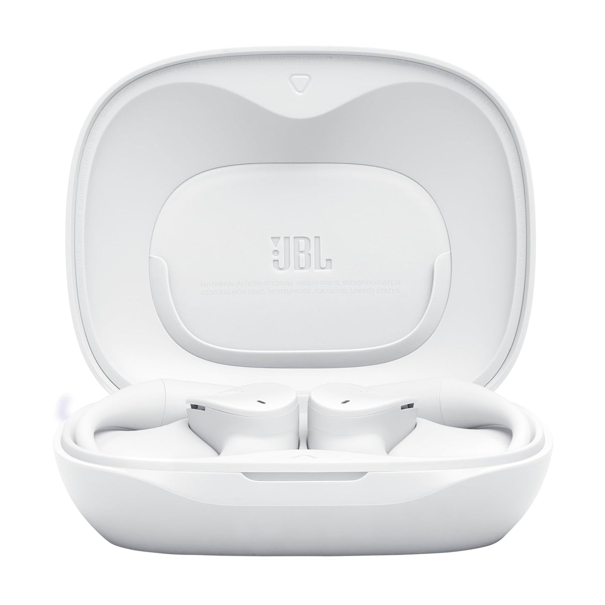 JBL Sense Lite Auriculares inalámbricos Abiertos True Wireless, diseño de Gancho para Oreja, conducción aérea, OpenSound, 32 h de autonomía, Resistencia al Agua/Polvo IP54, Headphones, Blanco