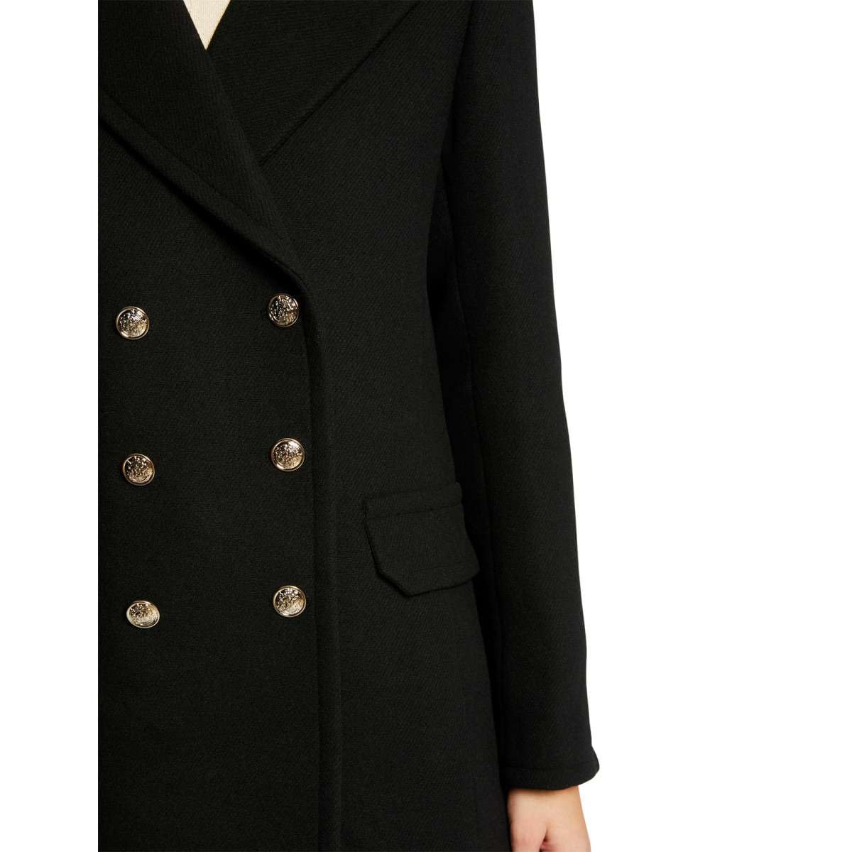 Morgan - Abrigo para mujer (talla 38), color negro, Negro, 38