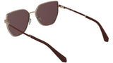 Calvin Klein Jeans Women's Sunglasses CKJ25209S - Rose Gold with Solid Wine Lens