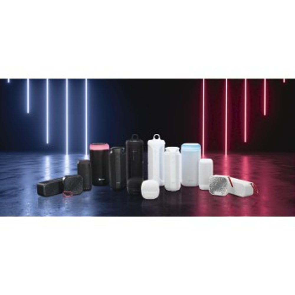 Hama | Altavoz Bluetooth con Luces LED (5 Modos Diferentes, Se Pueden conectar 2 Altavoces, Protección IPX4, 12h de música), Color Negro