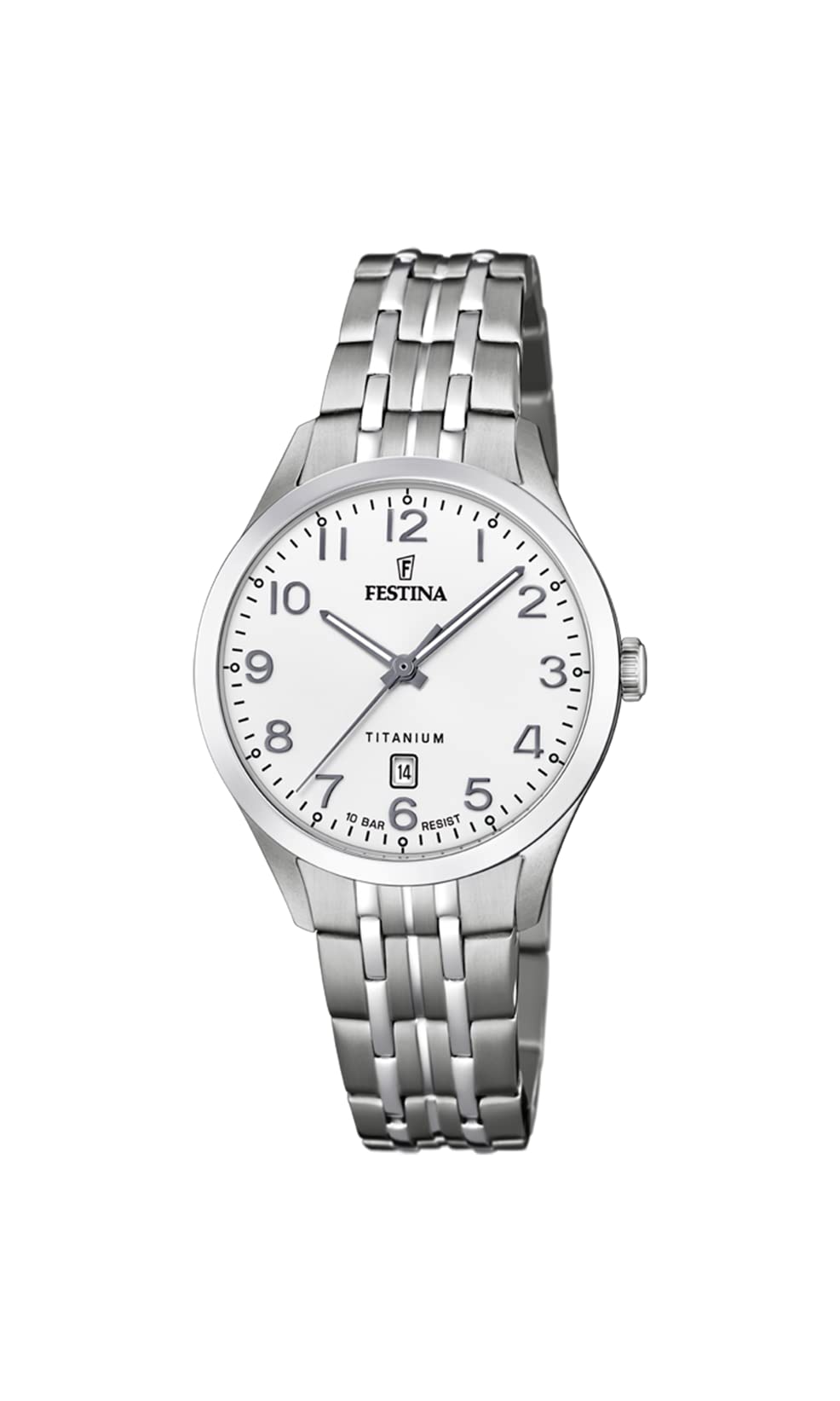 FESTINA Reloj Analógico para Mujer de Cuarzo con Correa en Titanio F20468/1