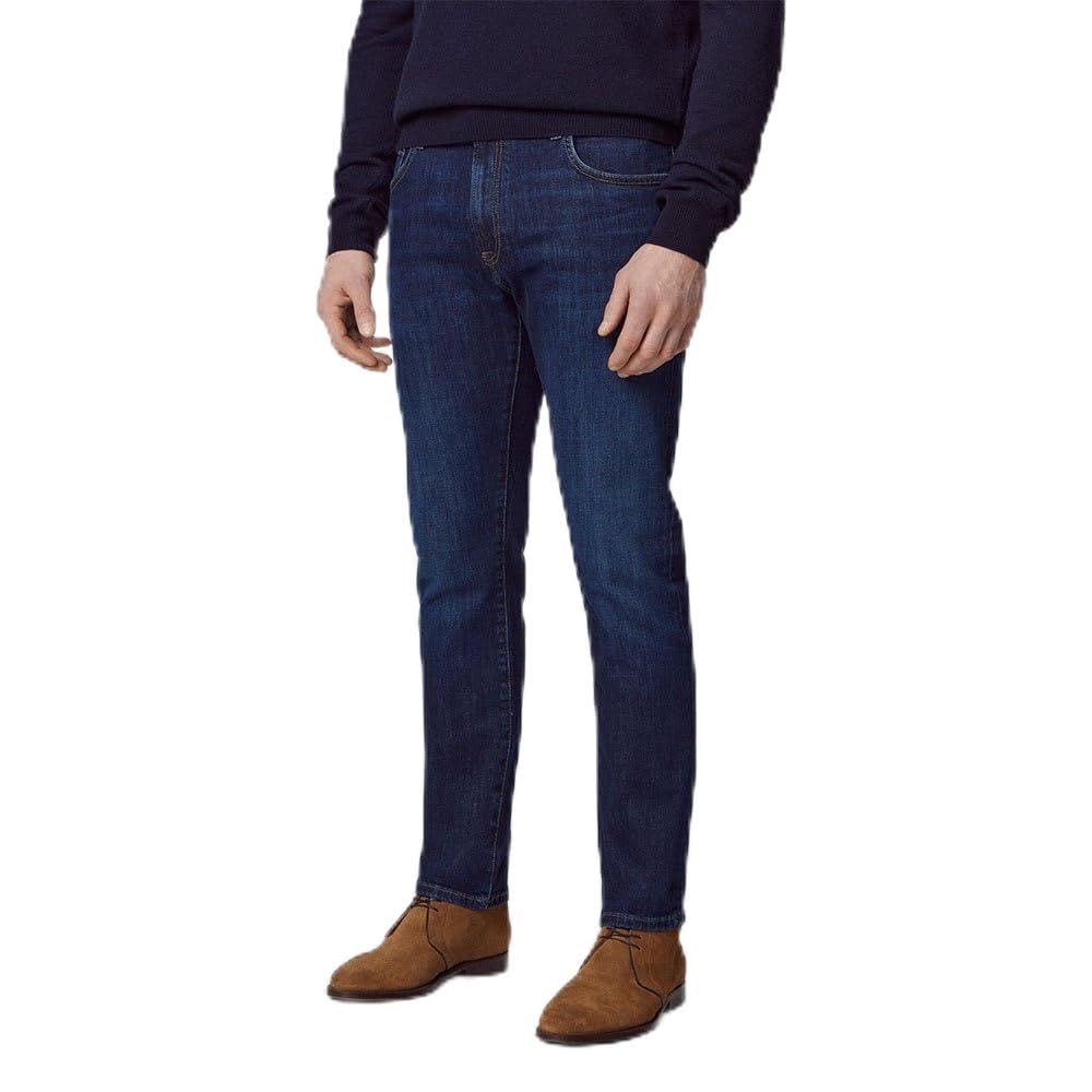 Hackett London Jeans Wash Vintage para Hombre, Azul (Denim Blue), 31W/28L, Azul (Denim Blue), 31W x 28L