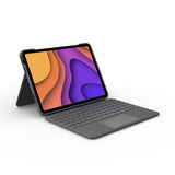 Logitech Folio Touch iPad funda teclado para iPad Air 4ª/5ª gen, 2020/2022, Disposición QWERTZ Alemán - Gris