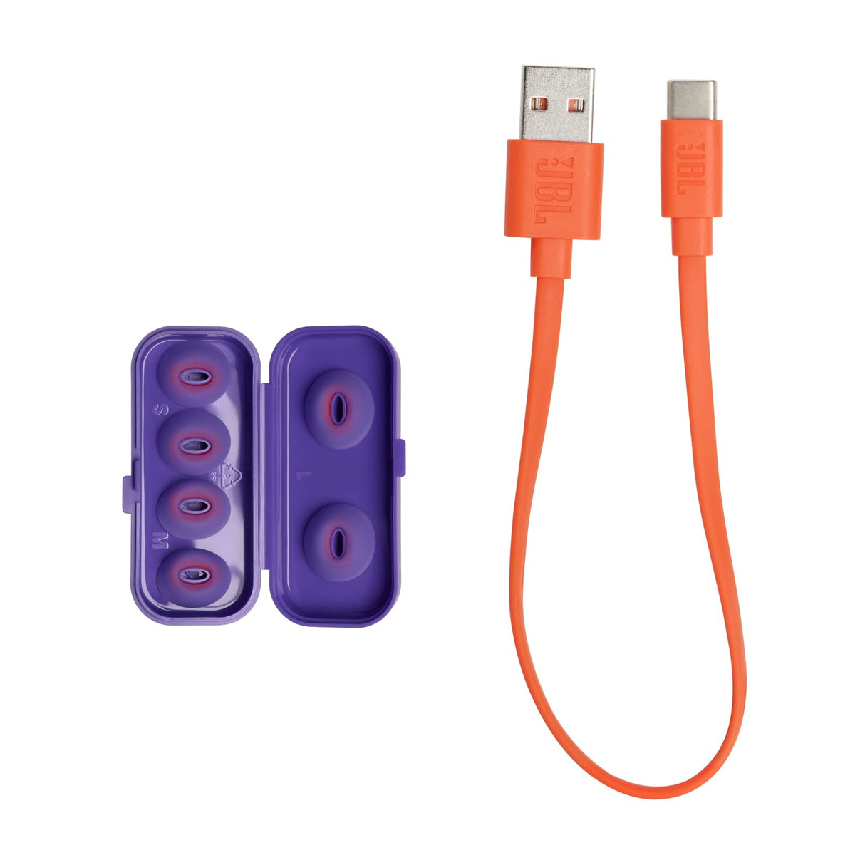 JBL Tune Flex Ghost, Auriculares In-Ear inalámbricos con cancelación de ruido adaptativa, Bluetooth, resistente al agua y al sudor IPX4, aplicación JBL Headphones y 32 horas de batería, purple ghost