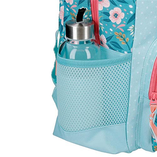 Movom Never Stop Dreaming Mochila Escolar con Carro Azul 31x42x13 cms Poliéster 16,93L