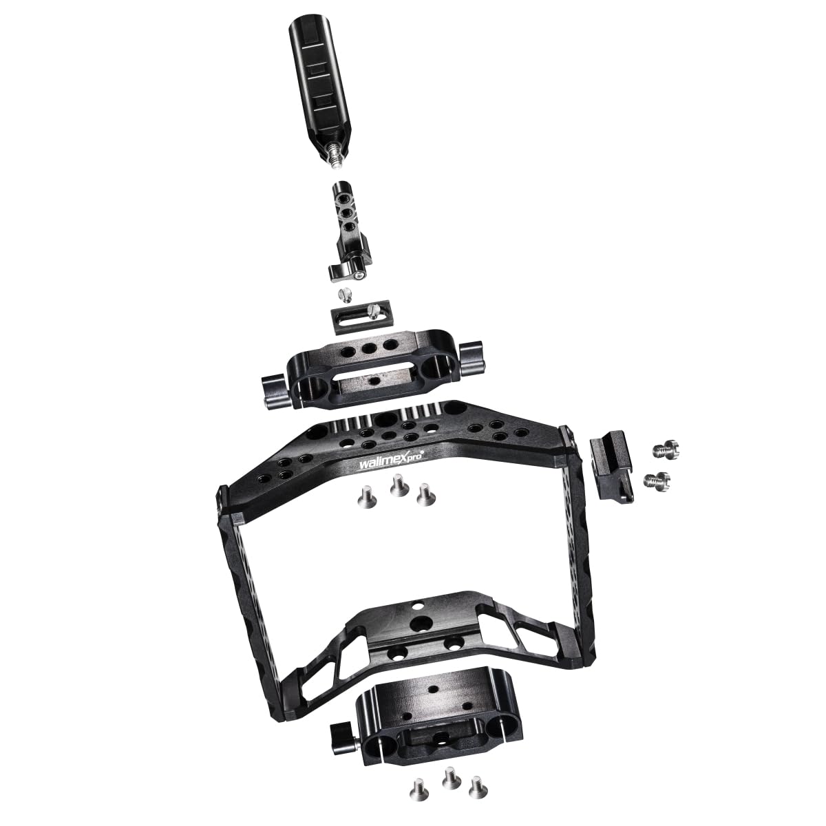 Walimex pro Aptaris Blackmagic Cinema - Soporte para videocámaras, Plateado