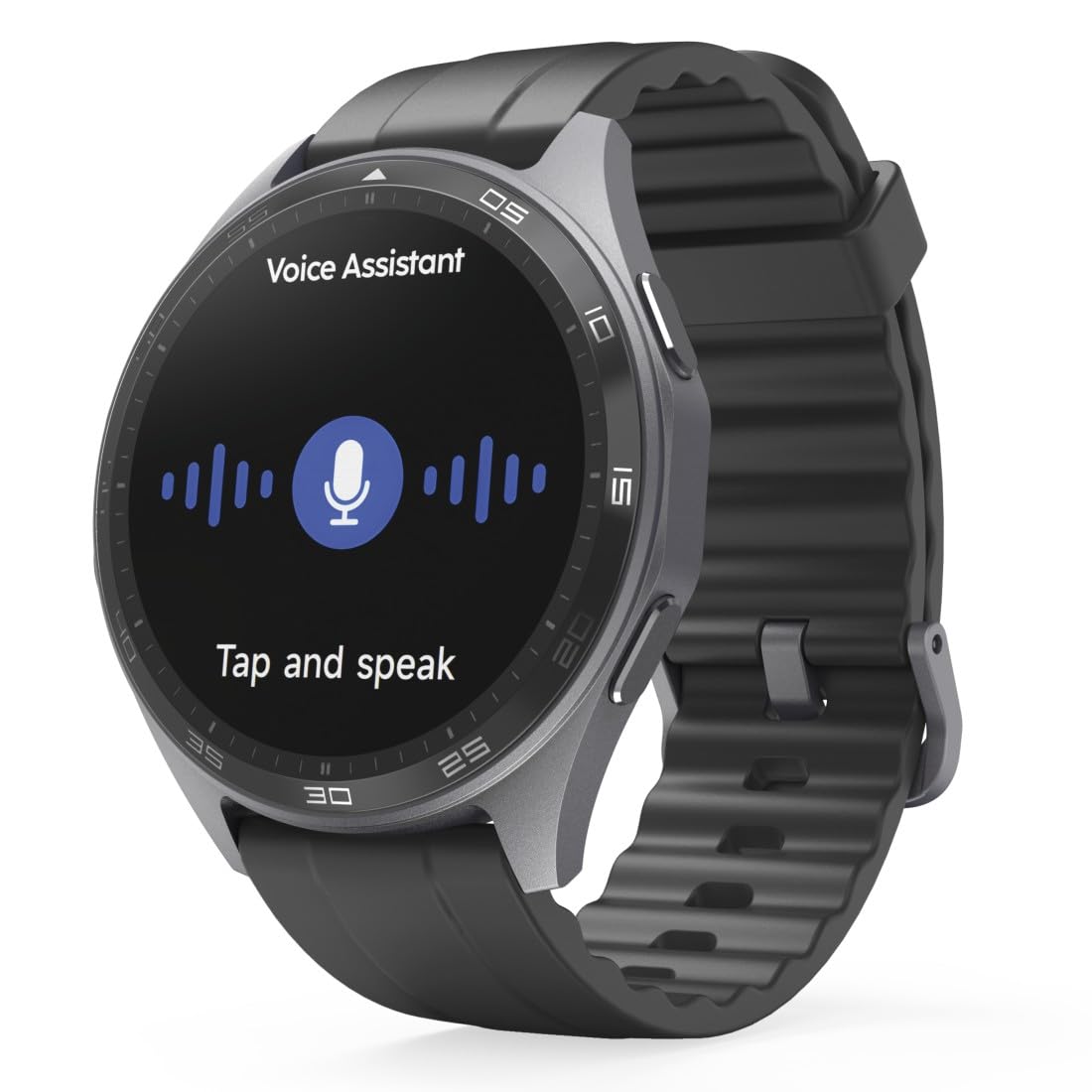 Hama | Reloj Inteligente 1.43" (Smartwatch Resistente al Agua IP68, GPS, análisis sueño, frecuencia Cardiaca, Monitor de hasta 100 Actividades, Pantalla táctil) Azul