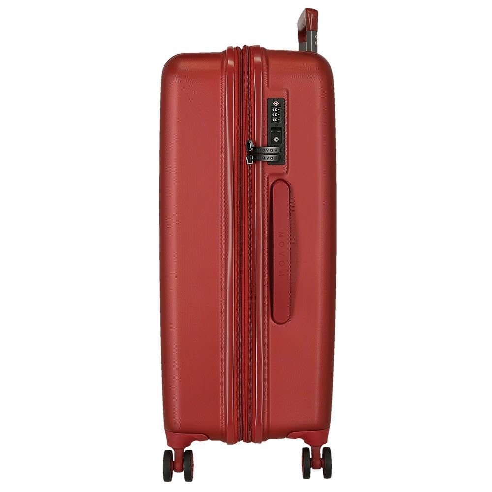 Joumma Marvel Ironman Juego de Maletas Rojo 55/65 cms rígida 6,8 kgs Cierre TSA Integrado ABS 6,8 kgs 109L Extensible Equipaje de Mano