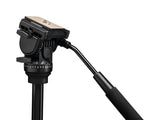 Leica Tri 105 - Trípode de Aluminio con Ajuste de Altura Sencillo y Cabezal de trípode Giratorio (para Todos los Metros láser Leica DISTO y para alineación de taludes con Leica Lino)