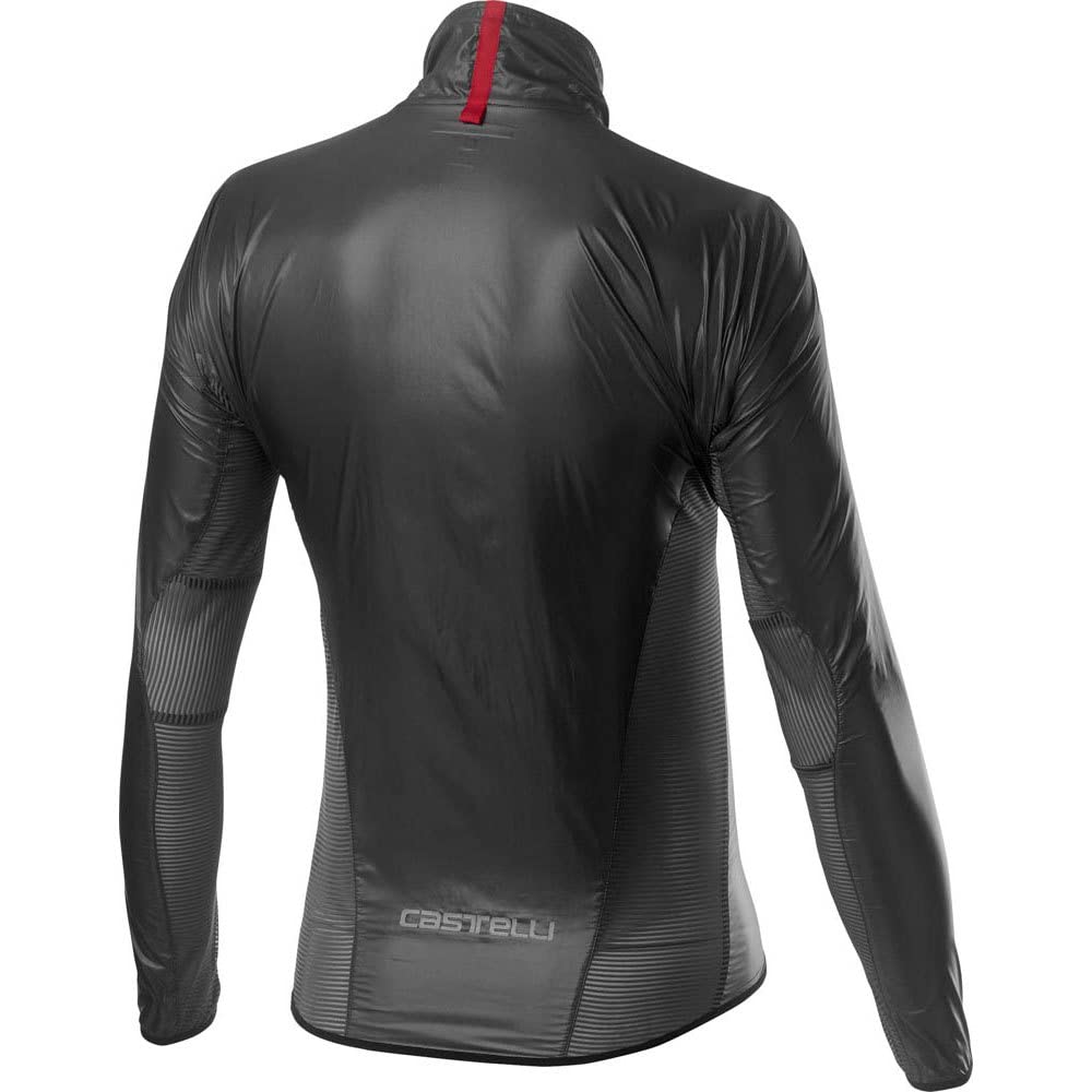 Castelli Aria Shell Jacket, Hombre, Darkgray, L