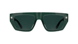 CALVIN KLEIN JEANS CKJ25619S Sunglasses, Green, Talla única Unisex Adulto