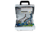 as Schwabe 61524 - Distribuidor de pared (CEE 400 V/32 A/22 kW, salida 5 Schuko, 2 CEE (400 V/16 A/5 pines), 1 CEE (400 V/32 A/5 pines), 2 x USB – Caja de distribución – IP44, 61524