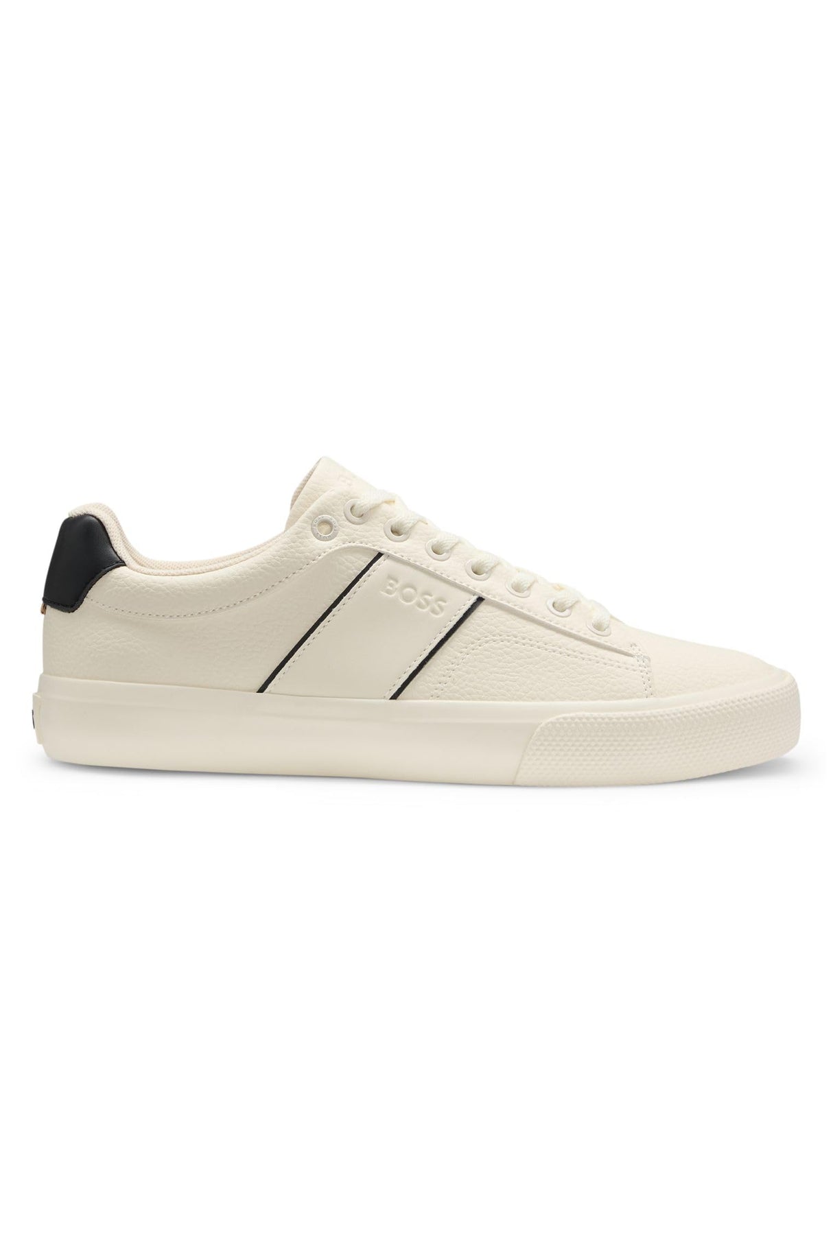 BOSS Aiden_Tenn_grltp, Tenis para Hombre, Natural, 43 EU