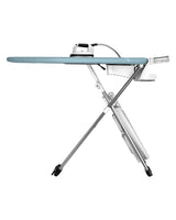 Laurastar S Pure Sistema de planchado, Vapor Higiénico que Elimina las Bacterias y los Ácaros, Tabla Activa, ruedas, Depósito Extraíble, Pearl Blue