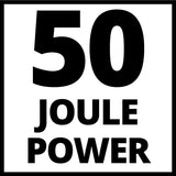 Einhell Martillo demoledor TE-DH 50 (1700 W, 50 J, portaherramientas SDS-hex, empuñadura amortiguadora de vibraciones, cincel puntiagudo + plano + carro de transporte y almacenamiento incluido)