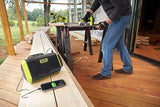 Ryobi - Altavoz Portátil Bluetooth 10W 18V One+ - hasta 17 Horas de Reproducción con Batería de 5 Ah - Peso 1,6kg - Alcance del Bluetooth 25m - Puerto de Carga USB - Sin Batería ni Cargador - RBT18-0