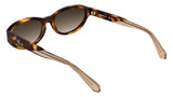 CALVIN KLEIN JEANS CKJ25618S Sunglasses, Havana, Talla única para Mujer