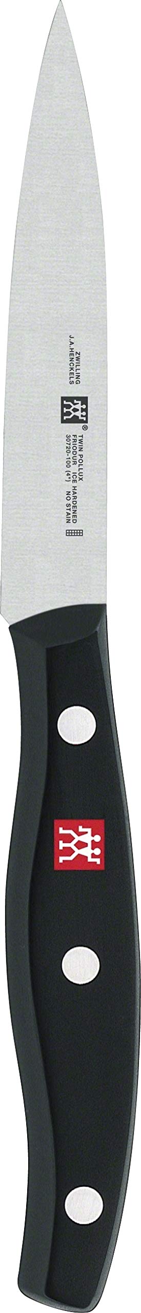 Zwilling TWIN POLLUX - Set de 5 cuchillos y tijera doméstica multiusos, color negro