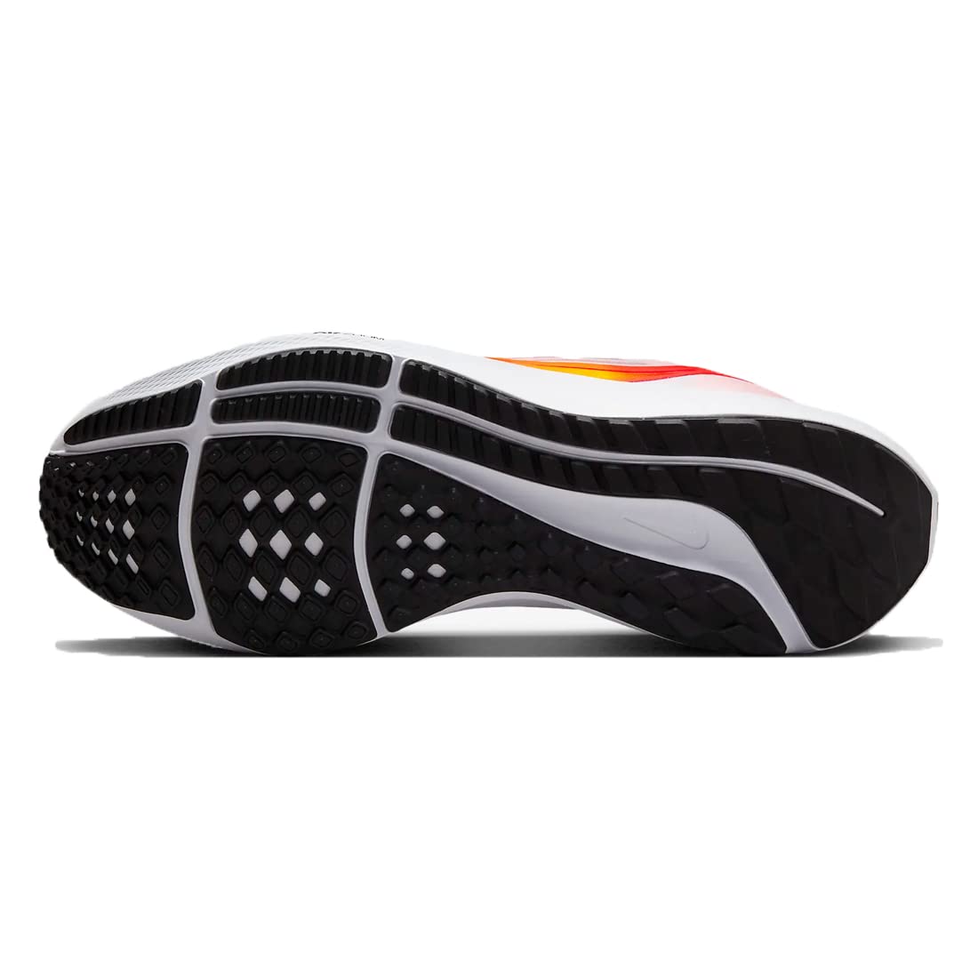 NIKE Air Zoom Pegasus 39, Zapatillas Deportivas Hombre, White Total Orange Bright Crimson Black, 41 EU