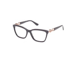 Guess Gu50181 Marcos para Gafas recetadas, 020 Shiny Grey, 54/15/135 para Mujer
